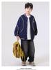 2026 Retro High Street Baseballjacke für Jungen mit Stickerei - Schwere Freizeit-Frühlings-/Herbst-Oberbekleidung