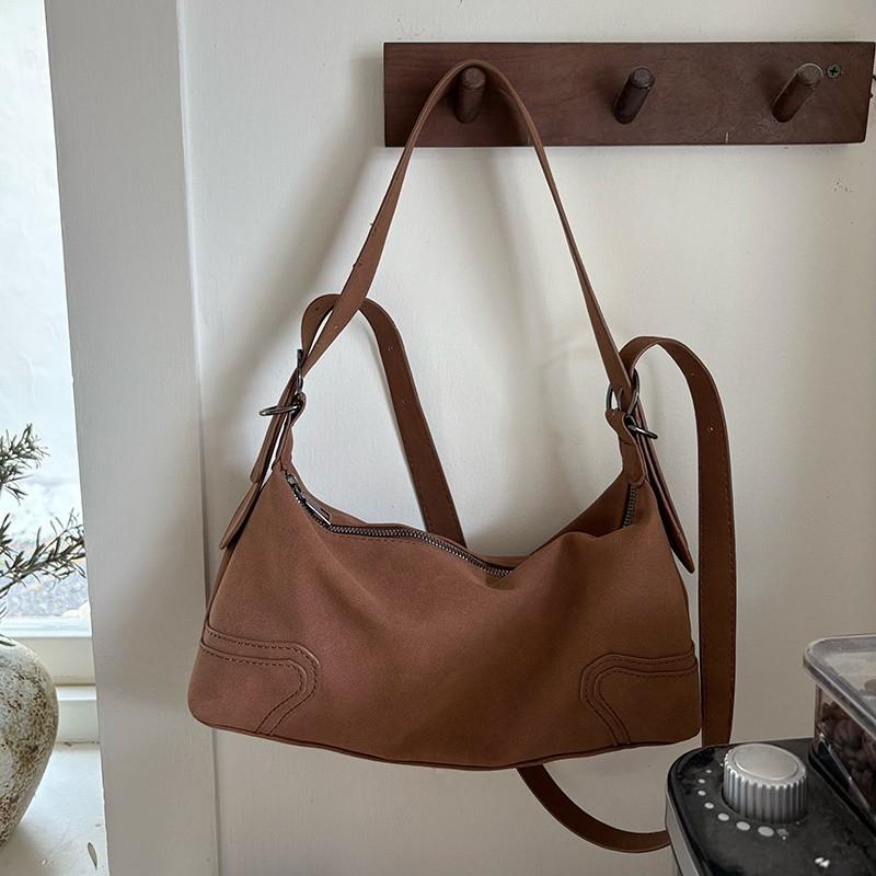 

Нишевый дизайн, Ретро и универсальная сумка под мышкой, Осенне-зимняя мода, Матовая текстура, Сумка через плечо на одном плече