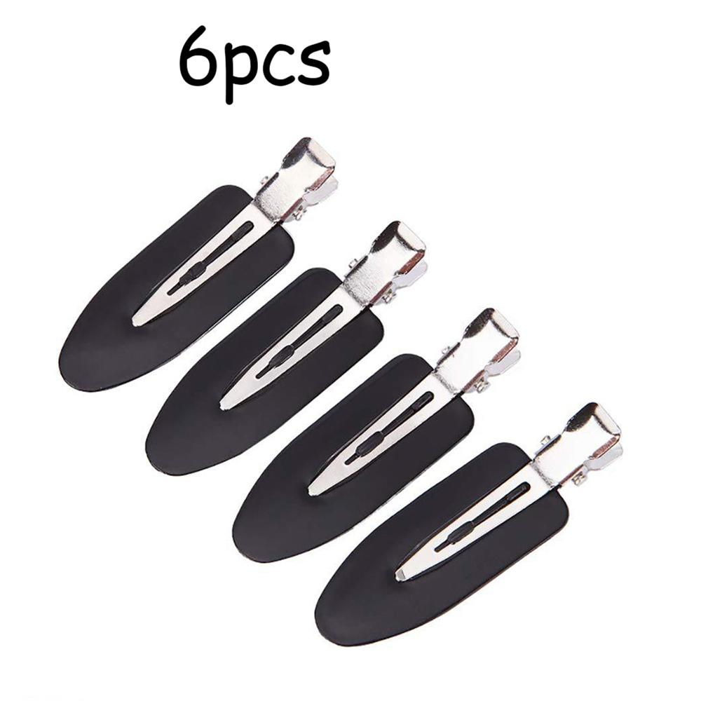 

6pcs Women Hair Clips Side Bangs Fix Fringe Barrette Makeup Tools Ladies Girls Styling Hairpin Hair Accessories