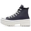 Women's Chuck Taylor All Star Lugged Heel High Top Sherpa Lined Platform Casual Shoes A10152C