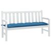VidaXL Garden Bench Cushion Mixed Blue 150x50x7 Cm Fabric, Cushion, Bench Cushion, Garden Cushion, Cushion 4002557