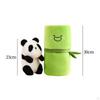 Adorable Bamboo Tube Panda Plush Toy for Home Decor and