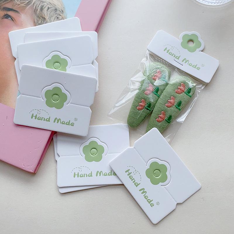 Korean Cute Children's Hair Accessories Packaging Card
