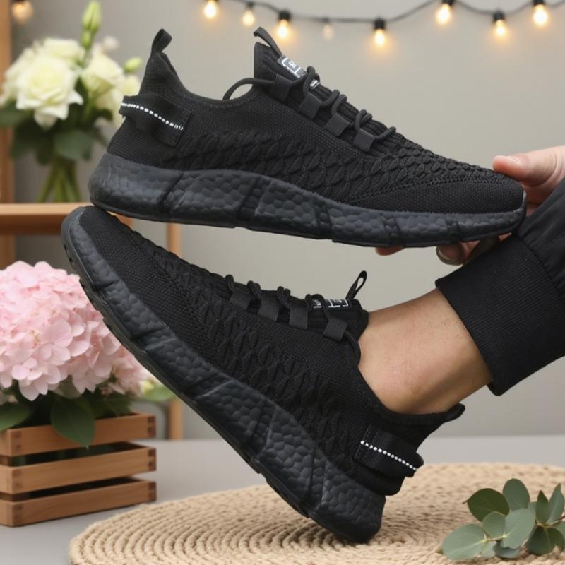 Women Running Shoes New Fashion Lightweight Sneakers for Women Soft Sole Breathable Cushioning Tennis Sports Shoes Female