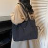 Water-Resistant Nylon Tote Bag for Women – Lightweight and Durable Everyday Shoulder Bag with Multiple Pockets