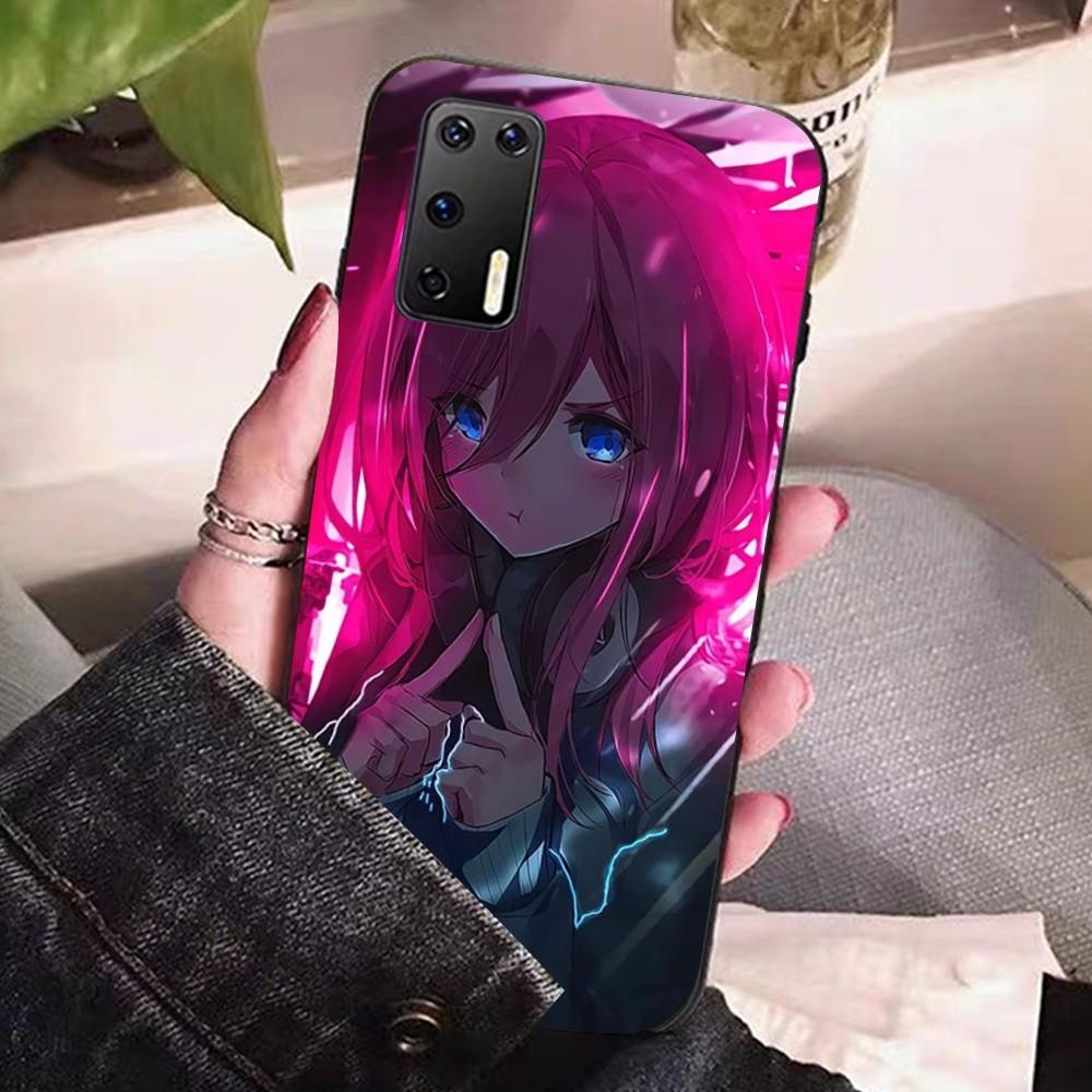 Cartoon Characters Nakano Miku Phone Case For Huawei P 8 9 10 20 30 40 50 Pro Lite Psmart Honor 10 Lite 70 Mate 20lite