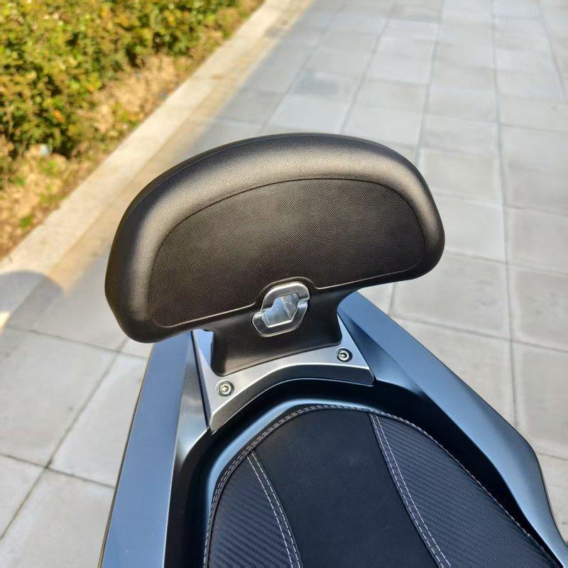 Modified Motorcycle PCX125 PCX150 PCX160 Rear Backrest Black Seat Sissy Bar Passenger Leather Pad Carrier for PCX 2021-2025