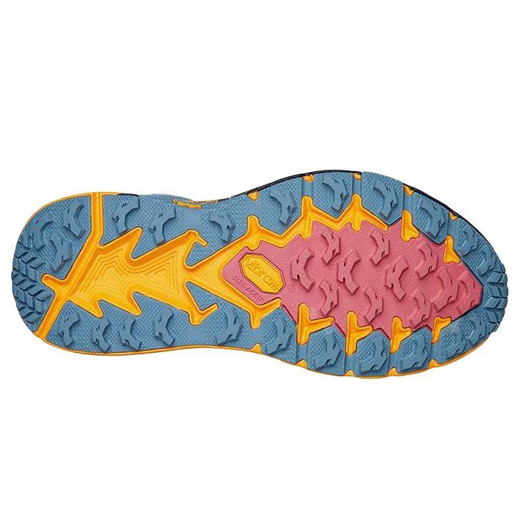 HOKA One One Speedgoat Mid 2 Gtx Non-Slip Breathable Mid-Top Running Shoes Women Sneakers Blue Yellow 1106533-PBSF