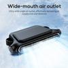 Car Cooling Fan for Backseat 3 Speeds USB/Rechargeable Car Seat Headrest Fan Electric Car Seat Fan for Mini Cars RVs Sedans