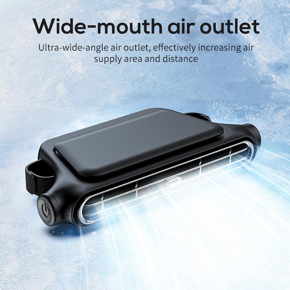 Car Cooling Fan for Backseat 3 Speeds USB/Rechargeable Car Seat Headrest Fan Electric Car Seat Fan for Mini Cars RVs Sedans