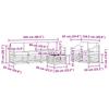Outdoor Sofa Set 7 pcs Natural and Cream Solid Acacia Wood