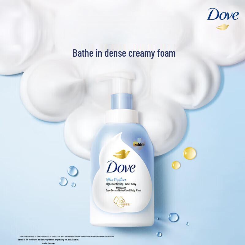 Dove Deeply Nourishing Foaming Body Wash