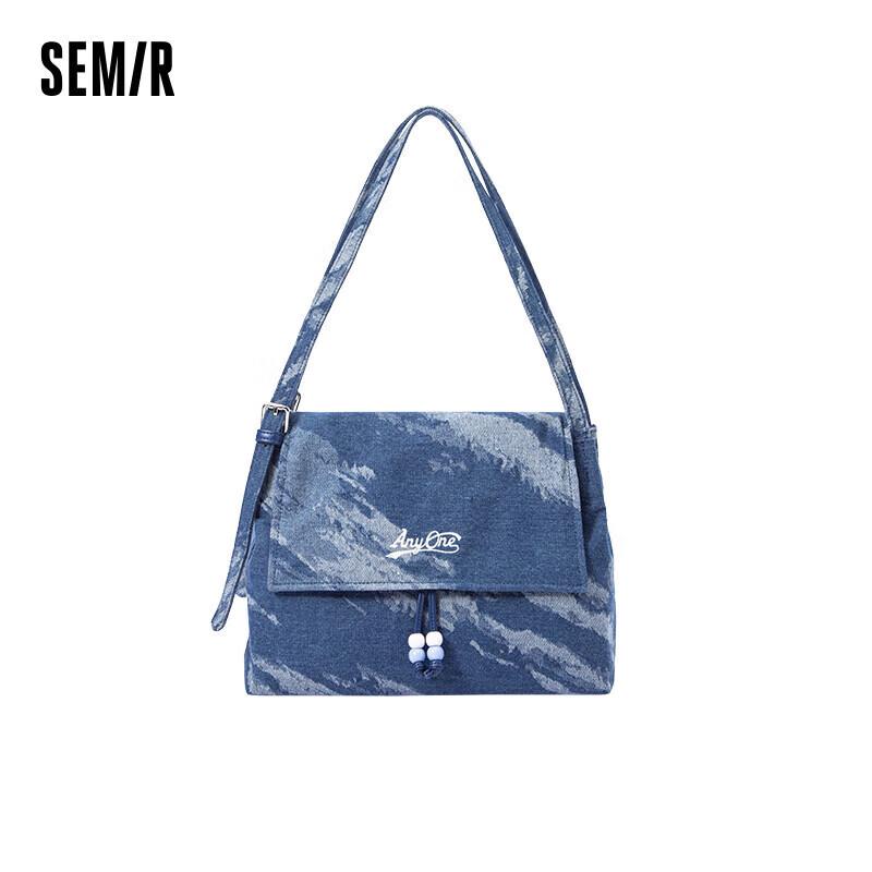 Semir Women s Casual Embroidered Tote Bag One Size
