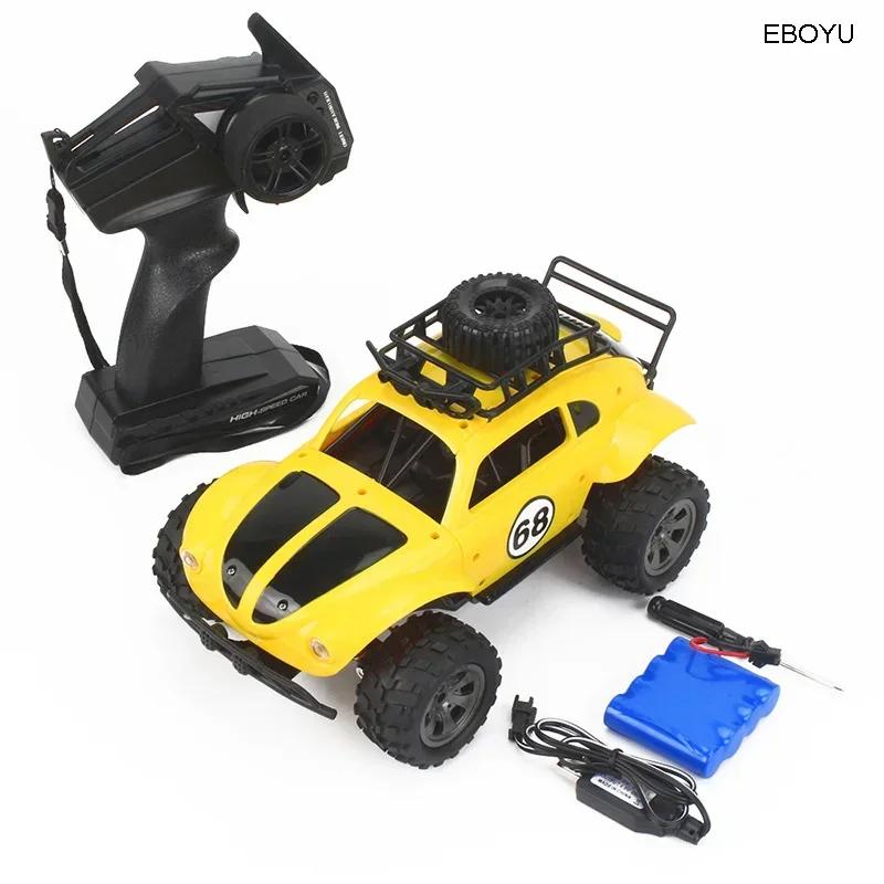 

4WD Buggy Off-road Trucks Toys RC 1:18 Car Radiocontrol Car for Kids High-speed RTR Model Outdoor Toys for Kids Gifts жовтий
