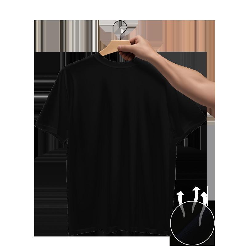 European sizes Men'S Round Neck Trendy Minimalist Creative Popular Game Console Fashion Design Pattern Casual Wear Quick-Dry T-Shirt