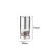 Pepper Grinder 2 in 1 Stainless Steel Manual Spice Salt and Pepper Mill Kitchen Tools Accessories for Cooking