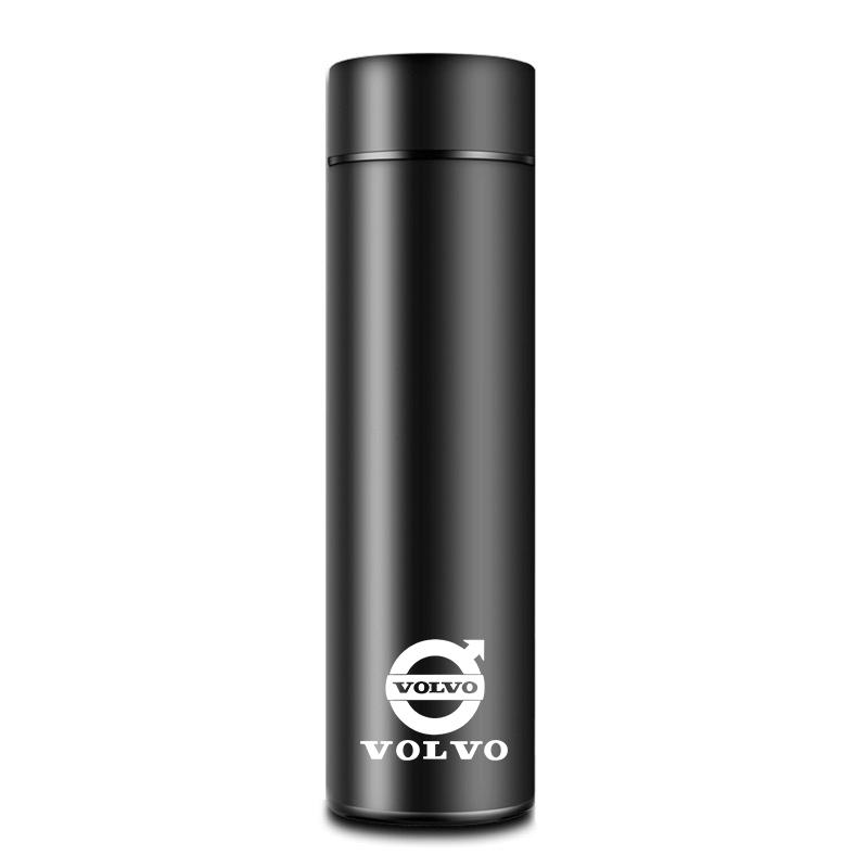 500ML Temperaturanzeige Thermosbecher Geteilte Thermosflasche Für Volvo XC90 V90 V60 XC60 V40 EC40 EX40 S80 S60 S90 C40 XC40 V70
