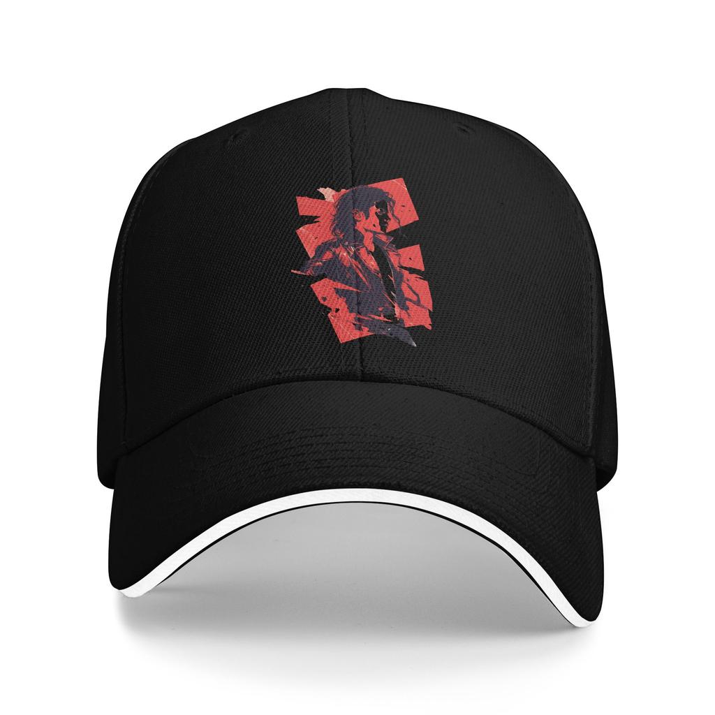 Michael Jacksons POP King Casual Baseball Cap Hiking Fishing Hip Hop Hats Summer Sunscreen Men Adult Y2k Cool Baseball Caps