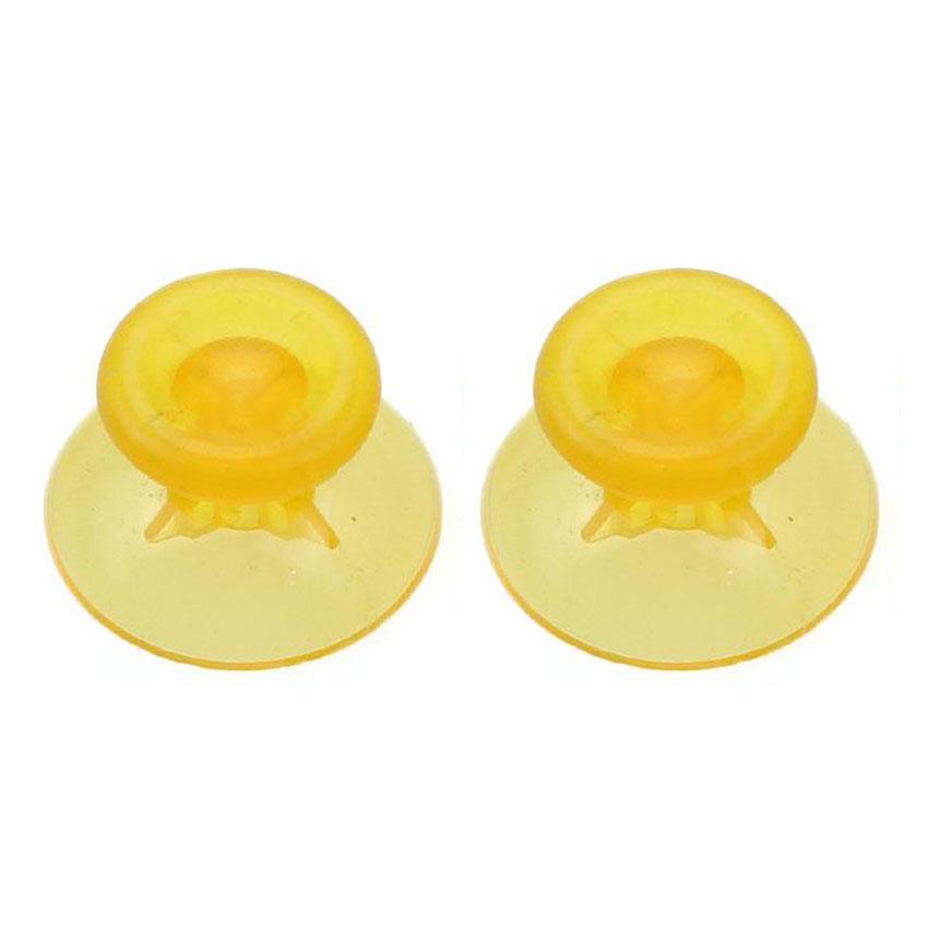 JCD 2 Pieces 3D Analog Thumbstick Thumb Stick Mushroom Joystick Cap Cover For Xbox 360 Controller