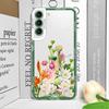 Luxury Fresh Flowers Birds Printed Phone Case for Realme 12 10 11 9 Pro Plus 8i 9 PRO C75 C64 C31 C53 5G Art Floral Soft Covers
