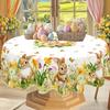 Easter Rabbit Print Tablecloth Digital Modern Minimalist Decorative Table Cover Dining Coffee