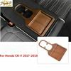 Peach Wood Grain Rear Water Cup Holder Cover Trim For Honda CR-V CRV 2017-19 New