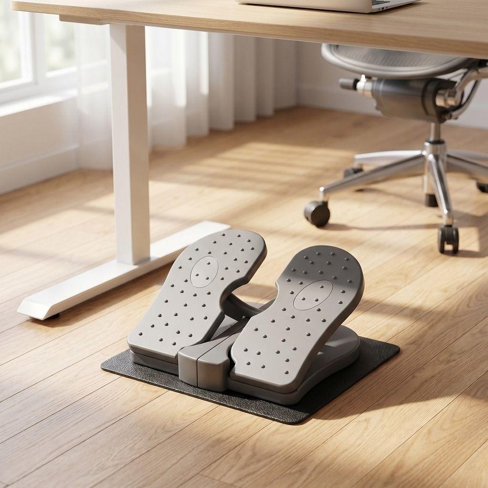 Portable Mini Foot Pedal Treadmill Non-Slip Calf Stretching Board Leg Stretch Board Office Fitness