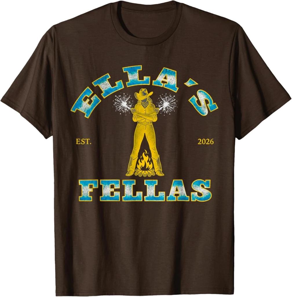 Ellas Fellas Vintage Matching Squad for Men Women T-Shirt
