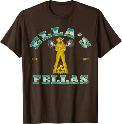 Ellas Fellas Vintage Matching Squad for Men Women T-Shirt