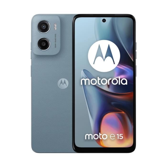 Motorola Moto E15 2 Go/64 Go Bleu (Misty Blue) Double SIM