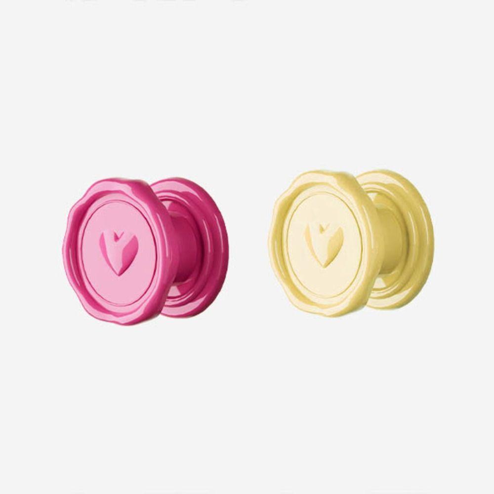 6pcs Dopamine Color Toilet Tank Button Self-adhesive Clothing Hooks Multipurpose Door Handle  Closet
