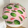 1PC Watermelon Heart Automatic Open/Close Umbrella Compact Folding Umbrella with 8-Rib Shaft Lightweight Esign, Highquality Fabric1200A