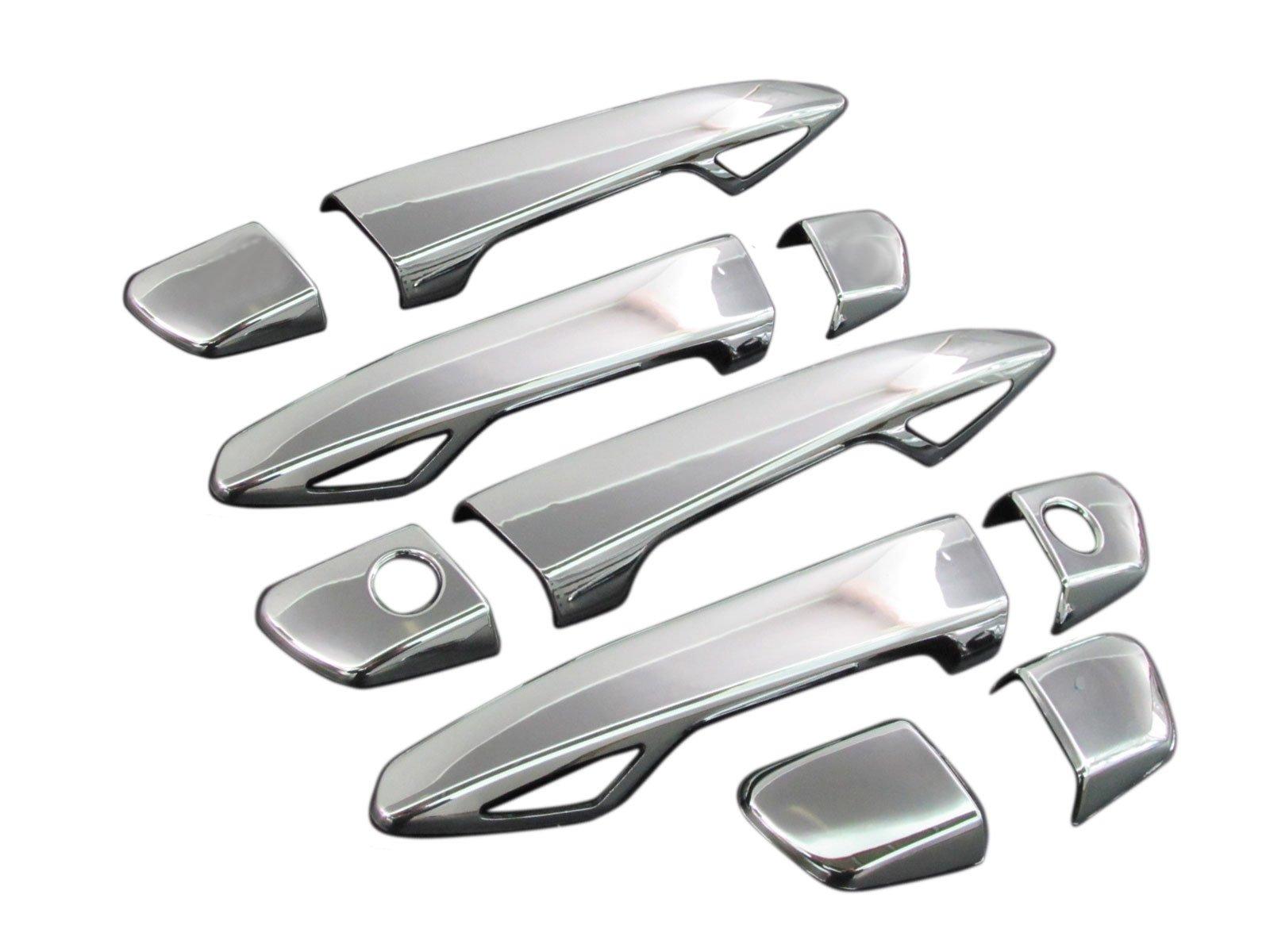 

BRIGHTZ Chrome Door Handle Cover for CT200h ZWA10 Cover ZWA A10 10 CT200 CT 200 38769 (Full Type) [RX270-NOBU-FS-A0B2C1D2]