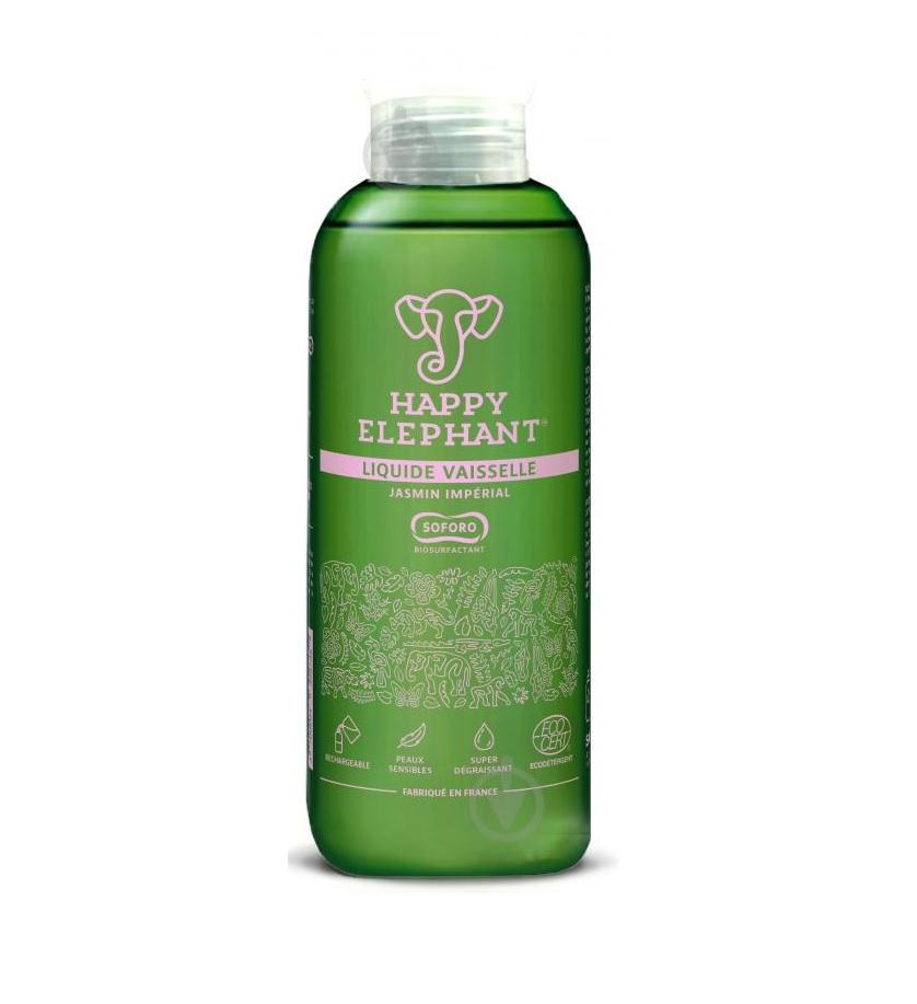 Płyn do mycia naczyń z jaśminem Happy Elephant 450 ml
