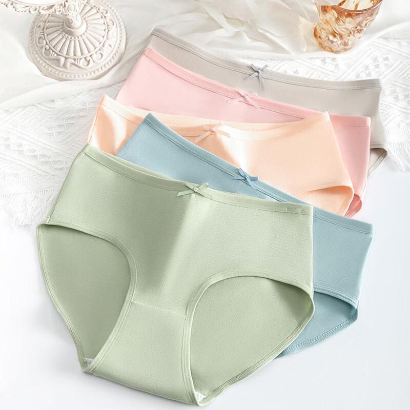 Yuzhaolin Women's 4-Pack Cotton Briefs