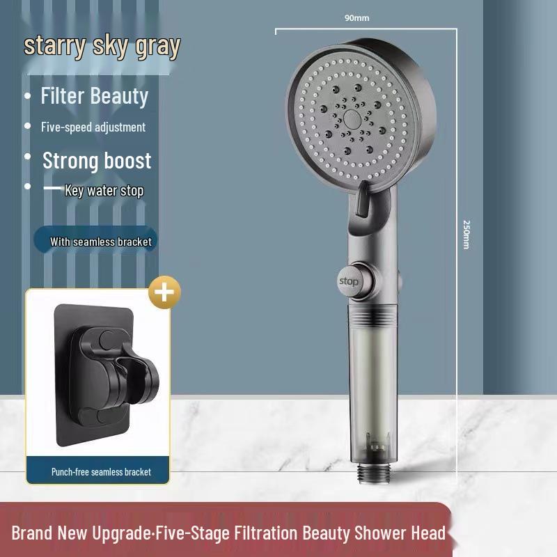 Black Friday Multi-Function Black Shower Set - High-Pressure and Large Water Flow