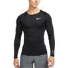 Nike Pro Quick-Dry Breathable Running Fitness Shirt Men Tops Black DD1990-010