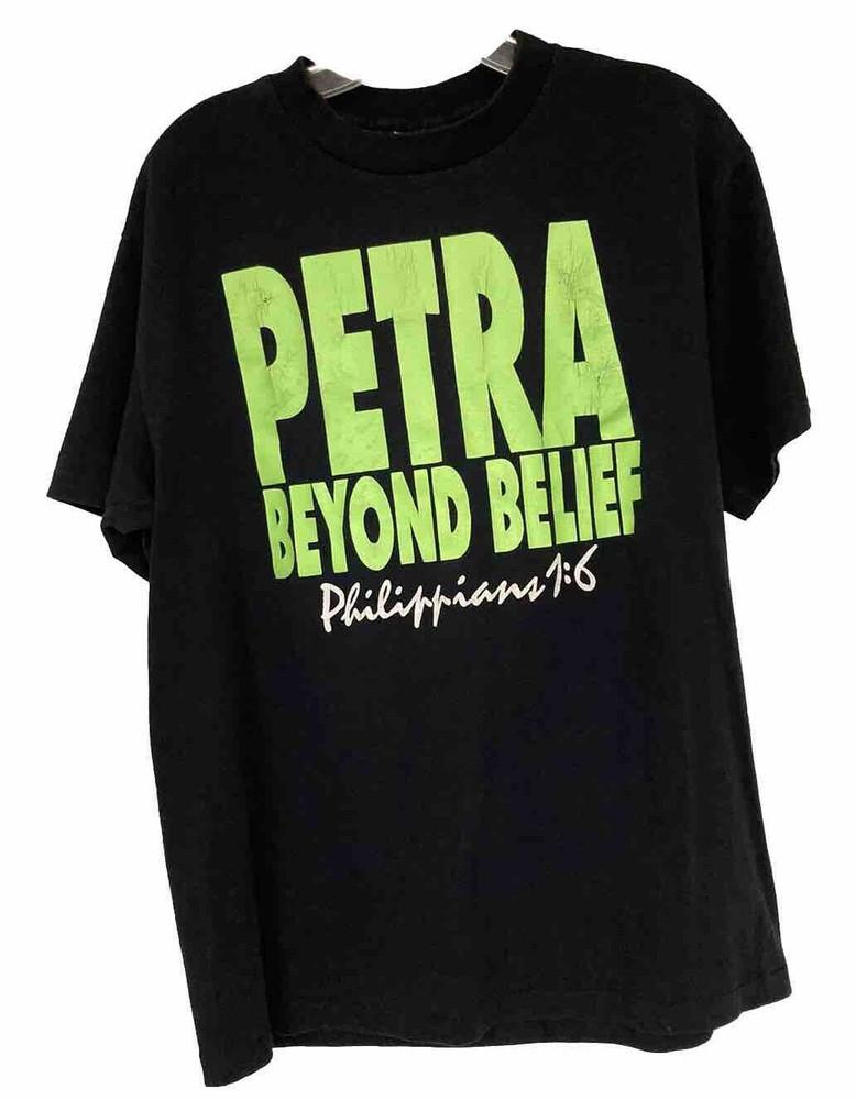 PETRA 1990-1991 Beyond Belief World Tour T Shirt Full Size S-5XL Unisex T-Shirt XL
