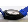 Used NIXON Black x Blue Belt Rubber TIME TELLER P