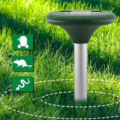 Solar-Maulwurfschreck für den Außenbereich Schall-Maulwurfschreck Tierabwehr Rasen Garten Schlangenabwehr