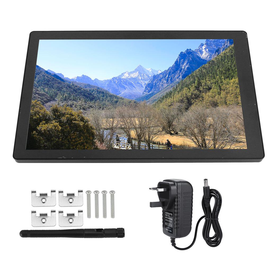 10.1 Inch Capacitive Touchscreen Wireless DDR3 1G EMMC FLASH 16GB Backlight Waterproof Wall Mount In