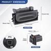 Black Plastic Boot Release Switch For Peugeot 206 207 307 308 407SW 5008 Citroen Xsara Picasso C3 C4 C4 Picasso 6554V5 8726V7