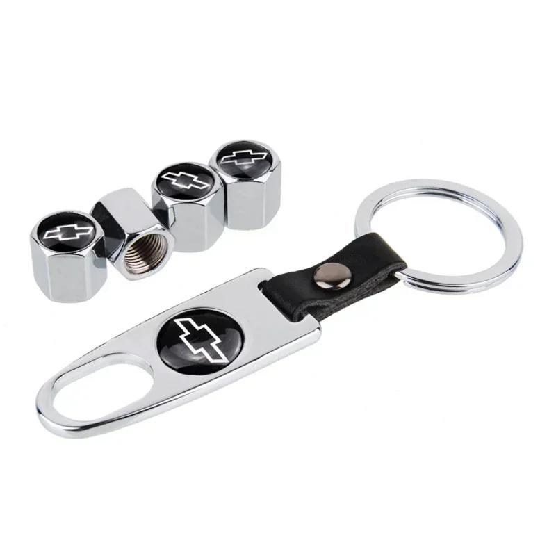 AABHM1 Metal Alloy Valve Caps Car Wheel Stem Tire Modification For Chevrolet Cruze Malibu Spark Orlando Aveo Captiva Optra Trax Lacetti