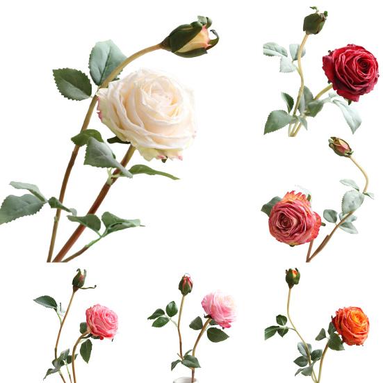  Artificial Flower Vibrant Color Vivid    Lightweight Great Simulation Rose Flower Bouquet for Dorm