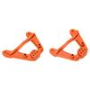 2Pcs Rear Shock Tower Aluminum Alloy Shocks Bracket Mount RC Accessories for   1Celsius6 SCX6