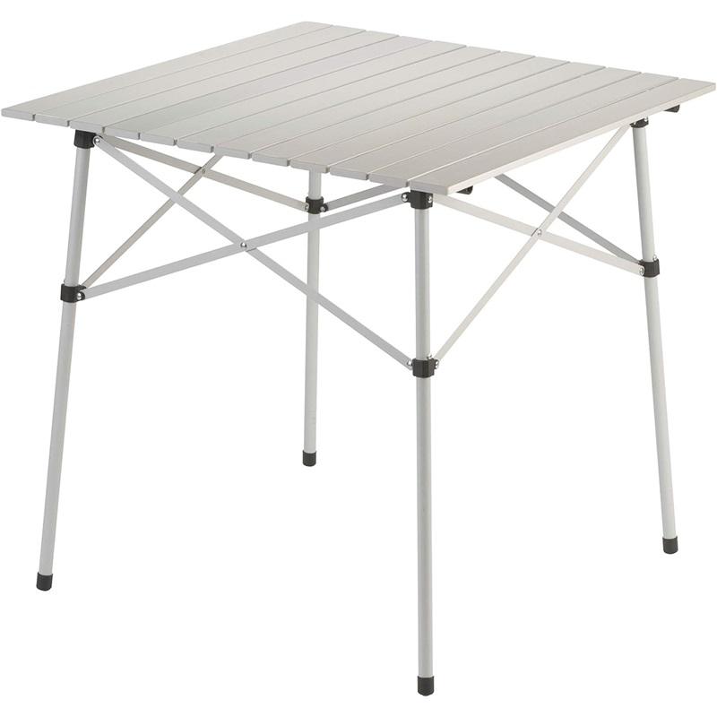 

Компактный складной стол Alocs Outdoor, алюминиевый походный стол, 4 места, в комплекте сумка для переноски; Идеально подходит для кемпинга, пикников, барбекю 1427 белый