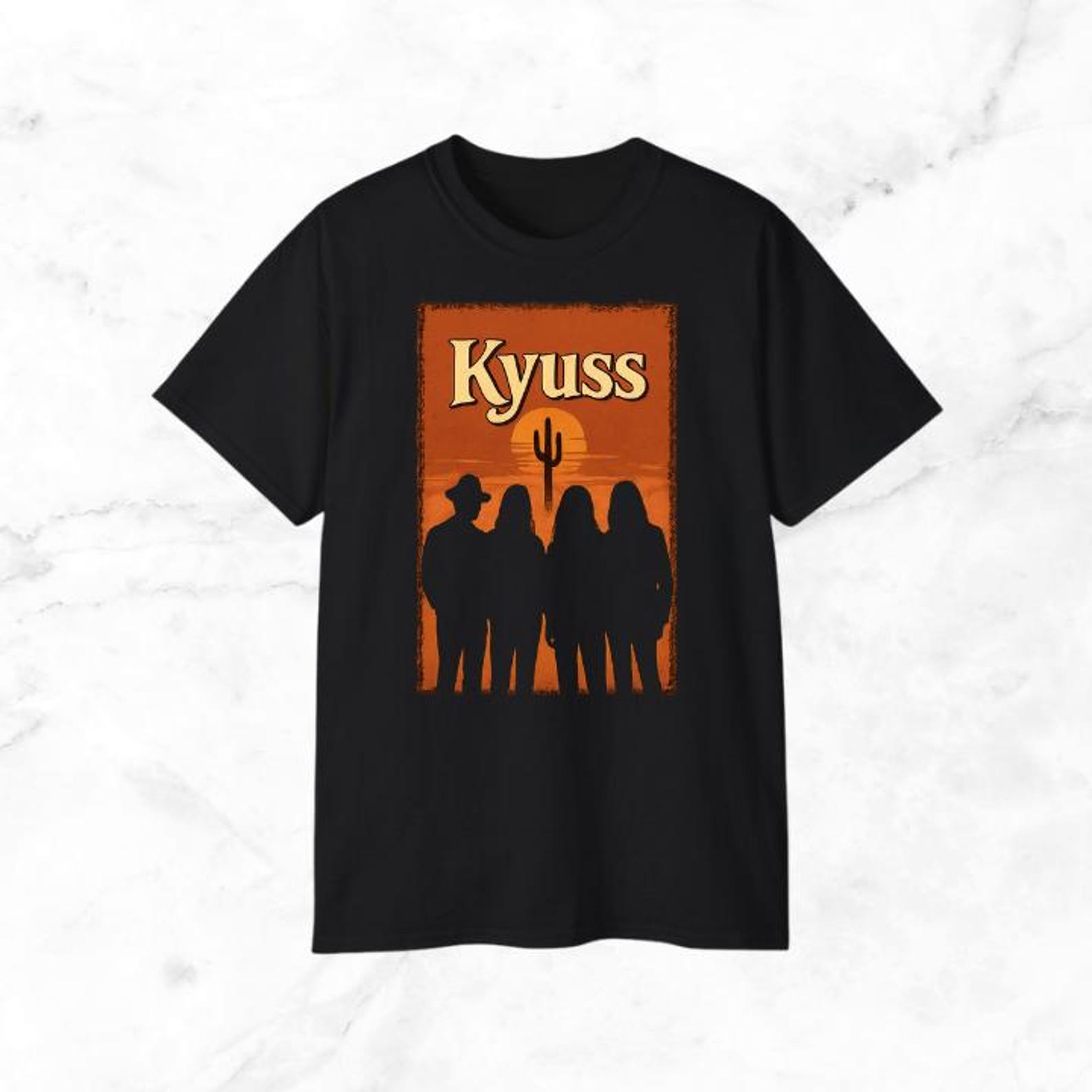 Kyuss Exclusive T-Shirt Band T-Shirt Unisex Cotton Tee XL