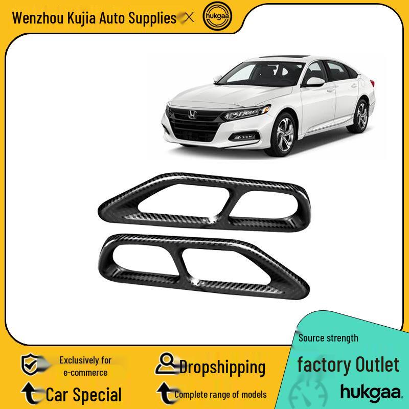 Stainless Steel Exhaust Tip Trim for 18th-21st Gen Accord