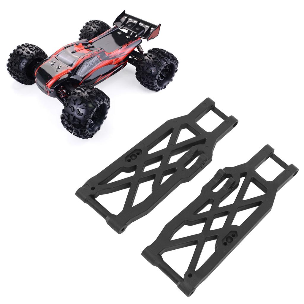 2PCS Rear Lower Swing Arm Nylon Rear Lower Suspension Arm RC Accessory for ZD Racing 9021 08423 1/8 RC Car Black