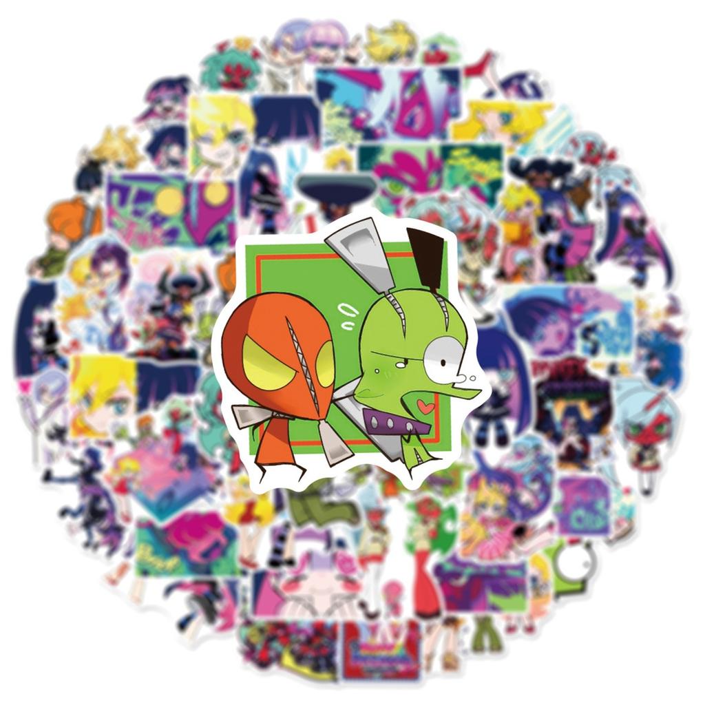 Stickers 60PCS ,Laptop Sticker Waterproof Vinyl Stickers Car Sticker Motorcycle Luggage Decal Patches Skateboard Sticker DIY Decals